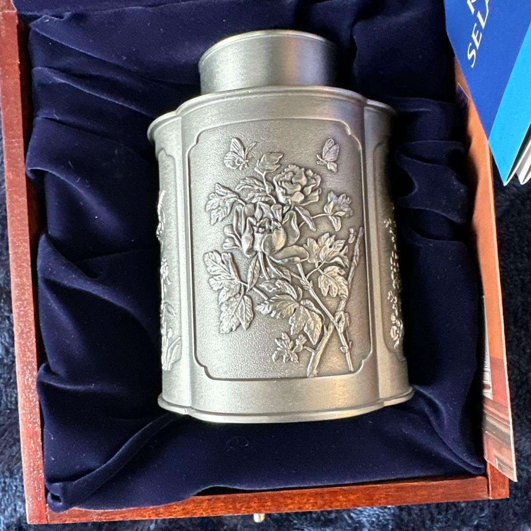 ロイヤルセランゴールピューター　茶筒 ロイヤルセランゴールピューター 茶筒 【公式通販】